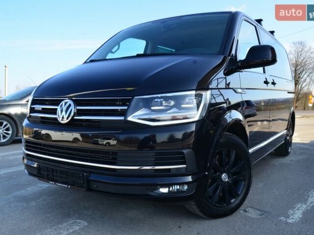 Чорний Фольксваген Мультиван, об'ємом двигуна 2 л та пробігом 216 тис. км за 41555 $, фото 1 на Automoto.ua