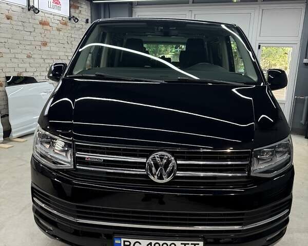 Черный Фольксваген Мультиван, объемом двигателя 1.97 л и пробегом 212 тыс. км за 45200 $, фото 2 на Automoto.ua