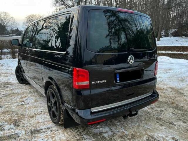 Черный Фольксваген Мультиван, объемом двигателя 2 л и пробегом 118 тыс. км за 22800 $, фото 4 на Automoto.ua