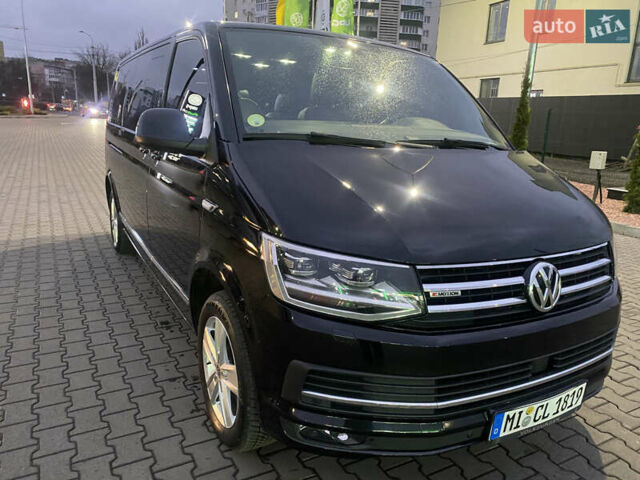Черный Фольксваген Мультиван, объемом двигателя 2 л и пробегом 223 тыс. км за 37000 $, фото 28 на Automoto.ua
