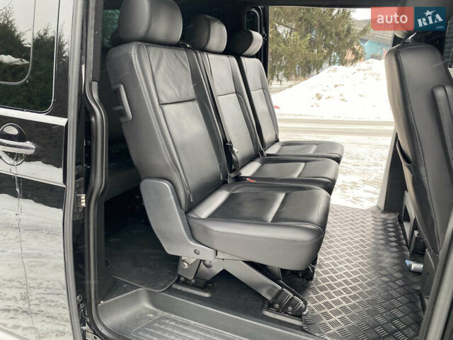 Черный Фольксваген Мультиван, объемом двигателя 2 л и пробегом 223 тыс. км за 37000 $, фото 21 на Automoto.ua