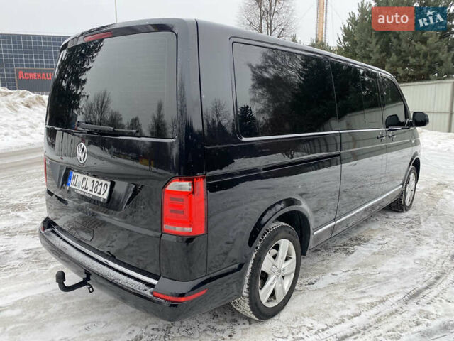 Черный Фольксваген Мультиван, объемом двигателя 2 л и пробегом 223 тыс. км за 37000 $, фото 4 на Automoto.ua