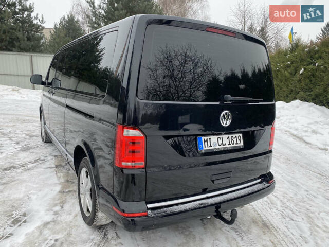 Черный Фольксваген Мультиван, объемом двигателя 2 л и пробегом 223 тыс. км за 37000 $, фото 5 на Automoto.ua