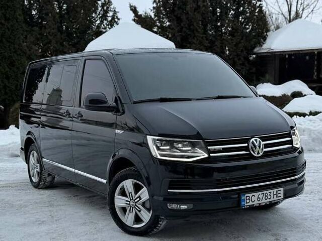 Черный Фольксваген Мультиван, объемом двигателя 2 л и пробегом 135 тыс. км за 43500 $, фото 1 на Automoto.ua