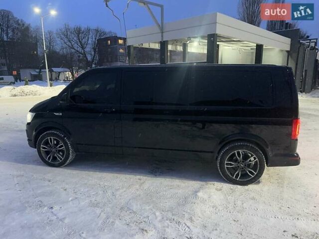 Черный Фольксваген Мультиван, объемом двигателя 2 л и пробегом 204 тыс. км за 48900 $, фото 2 на Automoto.ua