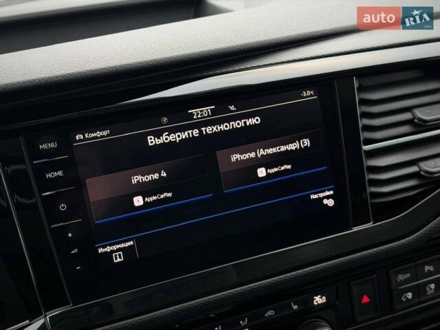 Чорний Фольксваген Мультиван, об'ємом двигуна 1.97 л та пробігом 218 тис. км за 52800 $, фото 93 на Automoto.ua