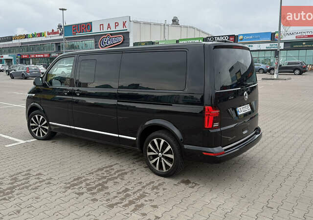 Черный Фольксваген Мультиван, объемом двигателя 1.97 л и пробегом 170 тыс. км за 56500 $, фото 2 на Automoto.ua