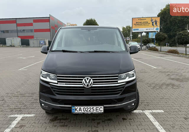 Черный Фольксваген Мультиван, объемом двигателя 1.97 л и пробегом 170 тыс. км за 56500 $, фото 1 на Automoto.ua