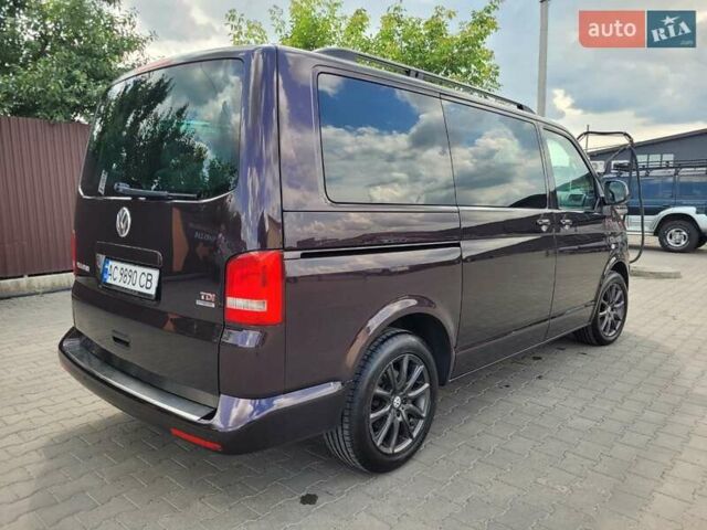 Фіолетовий Фольксваген Мультиван, об'ємом двигуна 1.98 л та пробігом 252 тис. км за 24900 $, фото 2 на Automoto.ua