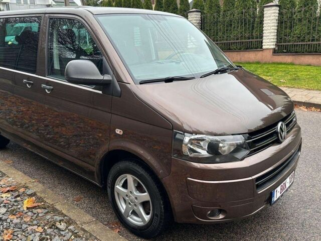 Коричневый Фольксваген Мультиван, объемом двигателя 2 л и пробегом 290 тыс. км за 8200 $, фото 18 на Automoto.ua