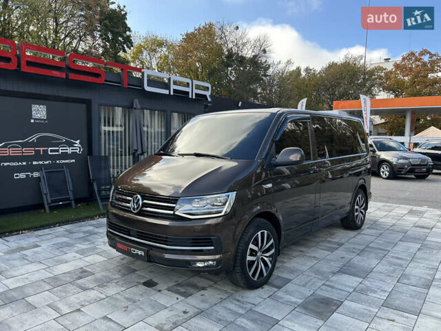 Фольксваген Мультиван 2017 в Виннице на Automoto.ua Коричневый Фольксваген Мультиван, объемом двигателя 1.97 л и пробегом 188 тыс. км за 39000 $, фото 1 на Automoto.ua