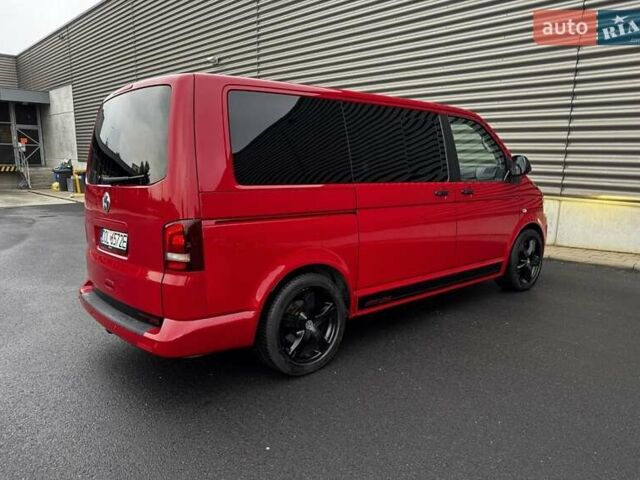 Червоний Фольксваген Мультиван, об'ємом двигуна 1.98 л та пробігом 203 тис. км за 26000 $, фото 10 на Automoto.ua