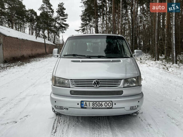 Сірий Фольксваген Мультиван, об'ємом двигуна 2.5 л та пробігом 420 тис. км за 9850 $, фото 43 на Automoto.ua