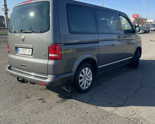 Сірий Фольксваген Мультиван, об'ємом двигуна 2 л та пробігом 291 тис. км за 21300 $, фото 3 на Automoto.ua