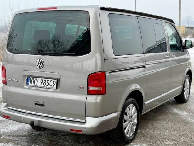 Серый Фольксваген Мультиван, объемом двигателя 2 л и пробегом 154 тыс. км за 9200 $, фото 7 на Automoto.ua