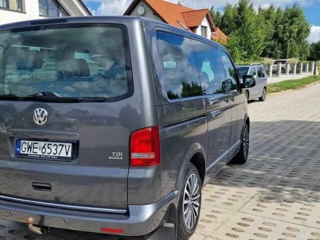 Сірий Фольксваген Мультиван, об'ємом двигуна 2 л та пробігом 222 тис. км за 8400 $, фото 4 на Automoto.ua