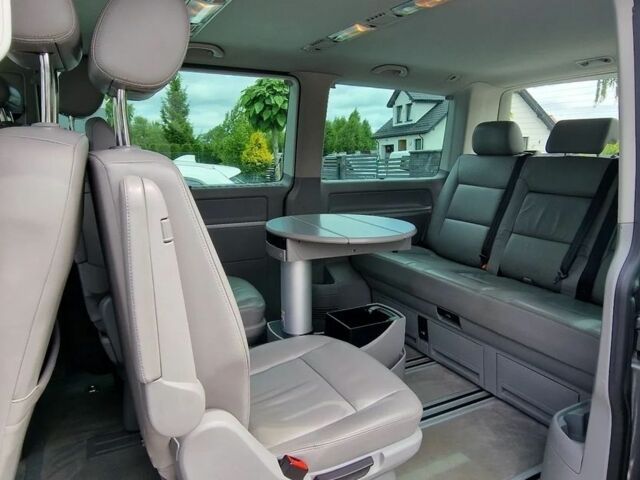 Серый Фольксваген Мультиван, объемом двигателя 2 л и пробегом 222 тыс. км за 8300 $, фото 12 на Automoto.ua