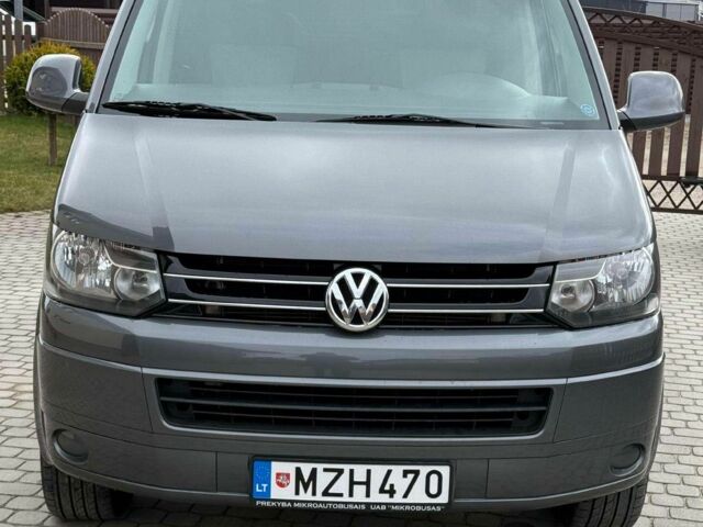 Сірий Фольксваген Мультиван, об'ємом двигуна 2 л та пробігом 253 тис. км за 9500 $, фото 10 на Automoto.ua