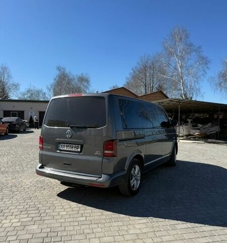 Серый Фольксваген Мультиван, объемом двигателя 1.98 л и пробегом 318 тыс. км за 19000 $, фото 15 на Automoto.ua