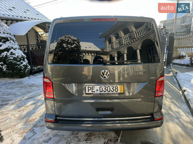Сірий Фольксваген Мультиван, об'ємом двигуна 2 л та пробігом 210 тис. км за 27900 $, фото 7 на Automoto.ua