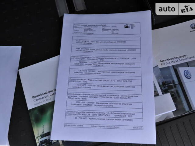 Сірий Фольксваген Мультиван, об'ємом двигуна 2 л та пробігом 133 тис. км за 46300 $, фото 24 на Automoto.ua