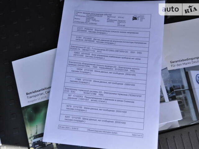 Сірий Фольксваген Мультиван, об'ємом двигуна 2 л та пробігом 133 тис. км за 46300 $, фото 23 на Automoto.ua