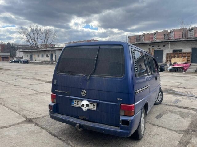 Фольксваген Мультиван 1996 у Дніпро (Дніпропетровську) на Automoto.ua Синій Фольксваген Мультиван, об'ємом двигуна 1.9 л та пробігом 466 тис. км за 5100 $, фото 4 на Automoto.ua