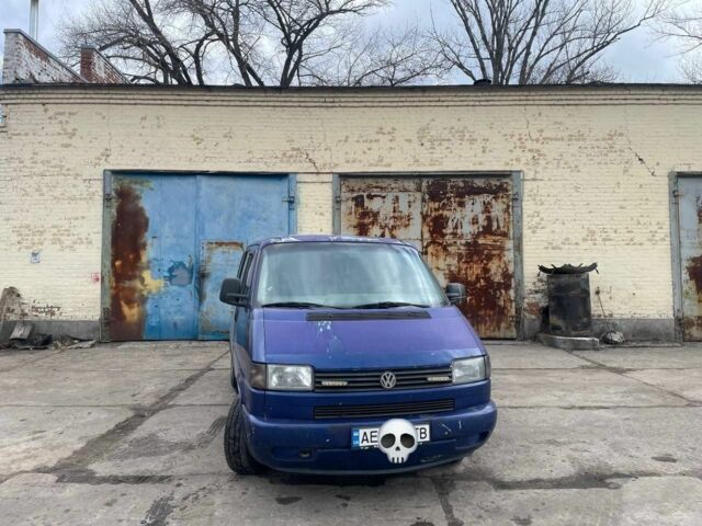 Фольксваген Мультиван 1996 у Дніпро (Дніпропетровську) на Automoto.ua Синій Фольксваген Мультиван, об'ємом двигуна 1.9 л та пробігом 466 тис. км за 5100 $, фото 1 на Automoto.ua