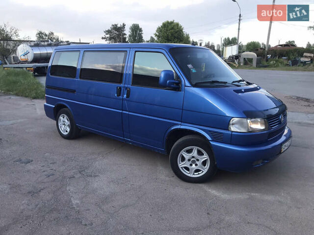 Синий Фольксваген Мультиван, объемом двигателя 2.5 л и пробегом 273 тыс. км за 13000 $, фото 24 на Automoto.ua