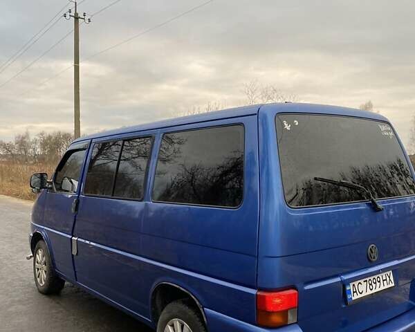 Синій Фольксваген Мультиван, об'ємом двигуна 2.47 л та пробігом 235 тис. км за 7700 $, фото 3 на Automoto.ua