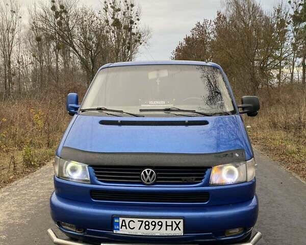 Синій Фольксваген Мультиван, об'ємом двигуна 2.47 л та пробігом 235 тис. км за 7700 $, фото 9 на Automoto.ua