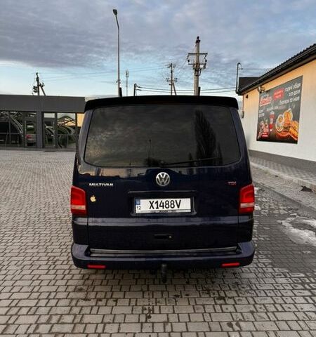 Синий Фольксваген Мультиван, объемом двигателя 2.5 л и пробегом 318 тыс. км за 13800 $, фото 8 на Automoto.ua