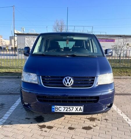 Синій Фольксваген Мультиван, об'ємом двигуна 2.5 л та пробігом 538 тис. км за 12100 $, фото 1 на Automoto.ua