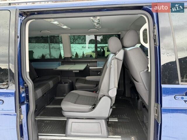 Синий Фольксваген Мультиван, объемом двигателя 2.46 л и пробегом 167 тыс. км за 18500 $, фото 12 на Automoto.ua