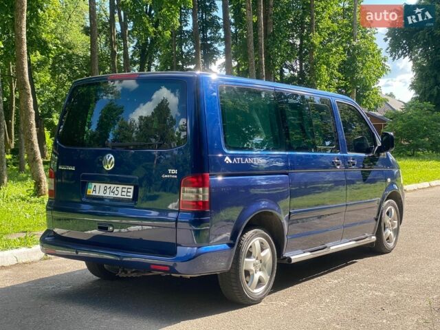 Синій Фольксваген Мультиван, об'ємом двигуна 2.46 л та пробігом 258 тис. км за 13500 $, фото 5 на Automoto.ua