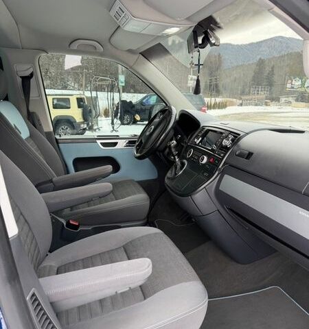 Синий Фольксваген Мультиван, объемом двигателя 2.46 л и пробегом 167 тыс. км за 18500 $, фото 17 на Automoto.ua