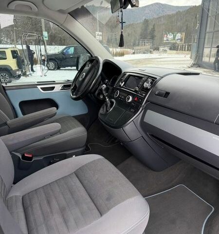 Синий Фольксваген Мультиван, объемом двигателя 2.46 л и пробегом 167 тыс. км за 18500 $, фото 15 на Automoto.ua