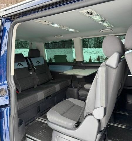 Синий Фольксваген Мультиван, объемом двигателя 2.46 л и пробегом 167 тыс. км за 18500 $, фото 10 на Automoto.ua