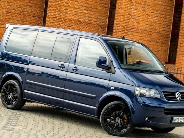 Синій Фольксваген Мультиван, об'ємом двигуна 2.5 л та пробігом 189 тис. км за 7000 $, фото 8 на Automoto.ua