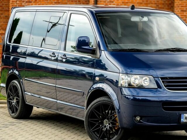 Синій Фольксваген Мультиван, об'ємом двигуна 2.5 л та пробігом 189 тис. км за 7000 $, фото 5 на Automoto.ua