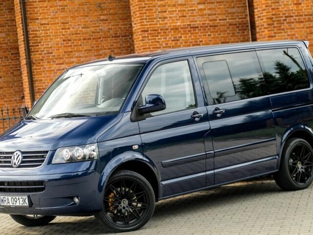 Синій Фольксваген Мультиван, об'ємом двигуна 2.5 л та пробігом 189 тис. км за 7000 $, фото 6 на Automoto.ua
