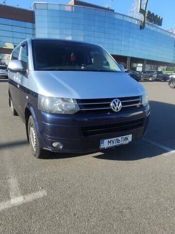 Синий Фольксваген Мультиван, объемом двигателя 1.97 л и пробегом 322 тыс. км за 18500 $, фото 20 на Automoto.ua