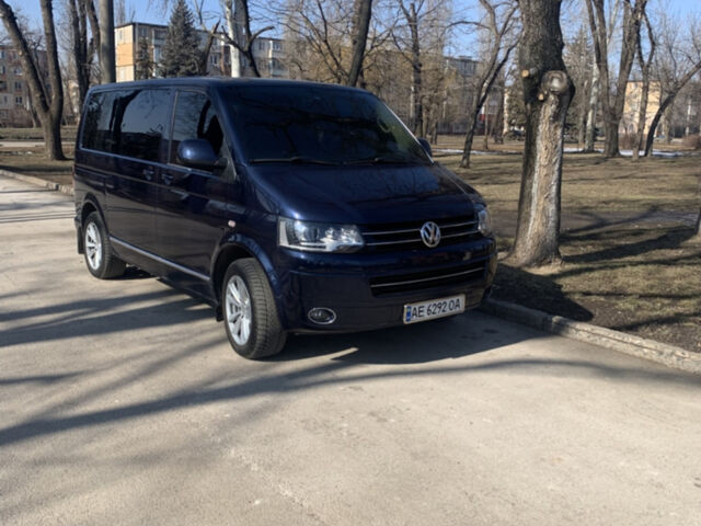 Синий Фольксваген Мультиван, объемом двигателя 2 л и пробегом 270 тыс. км за 25000 $, фото 1 на Automoto.ua