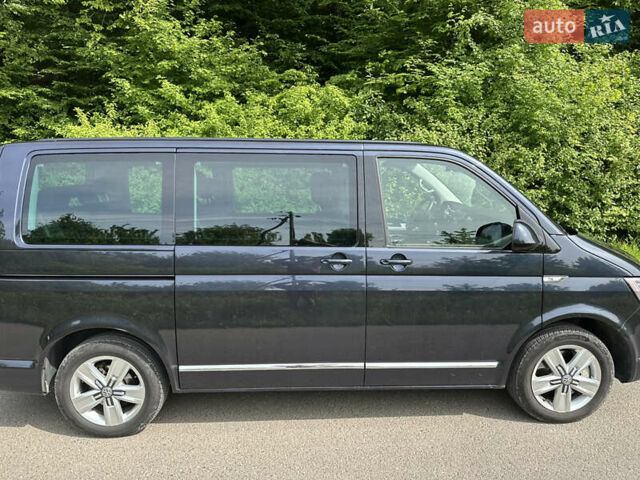 Синий Фольксваген Мультиван, объемом двигателя 1.97 л и пробегом 215 тыс. км за 39000 $, фото 2 на Automoto.ua