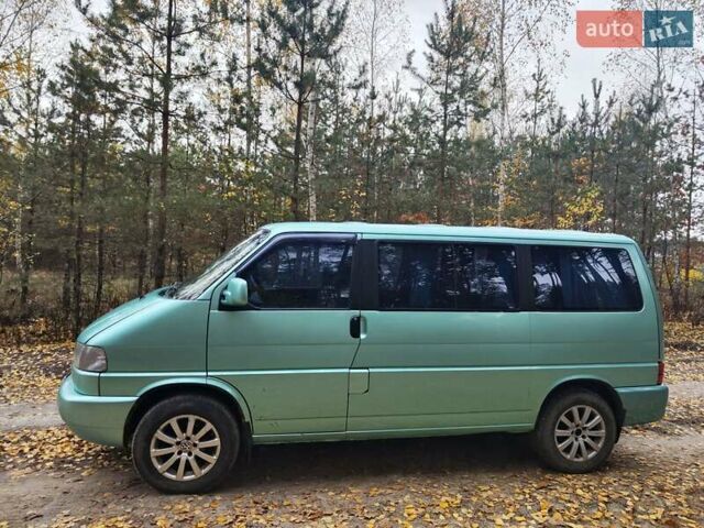 Фольксваген Мультиван 1997 в Сумах на Automoto.ua Зеленый Фольксваген Мультиван, объемом двигателя 2.5 л и пробегом 620 тыс. км за 6750 $, фото 3 на Automoto.ua