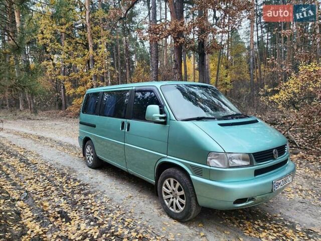Фольксваген Мультиван 1997 в Сумах на Automoto.ua Зеленый Фольксваген Мультиван, объемом двигателя 2.5 л и пробегом 620 тыс. км за 6750 $, фото 2 на Automoto.ua