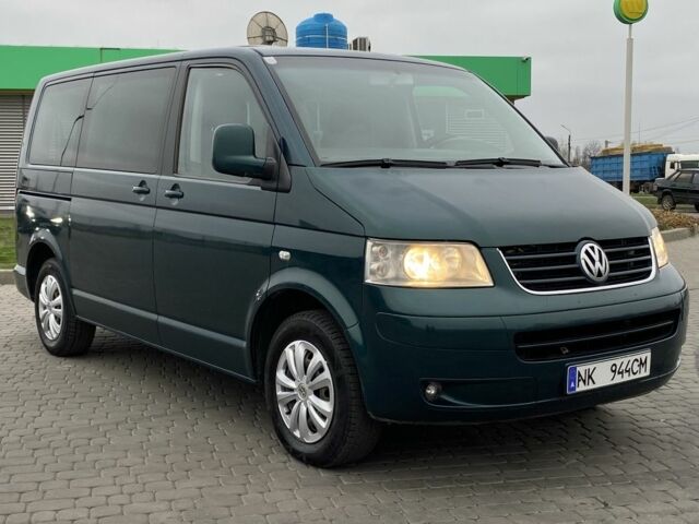 Зелений Фольксваген Мультиван, об'ємом двигуна 2.5 л та пробігом 311 тис. км за 5350 $, фото 11 на Automoto.ua
