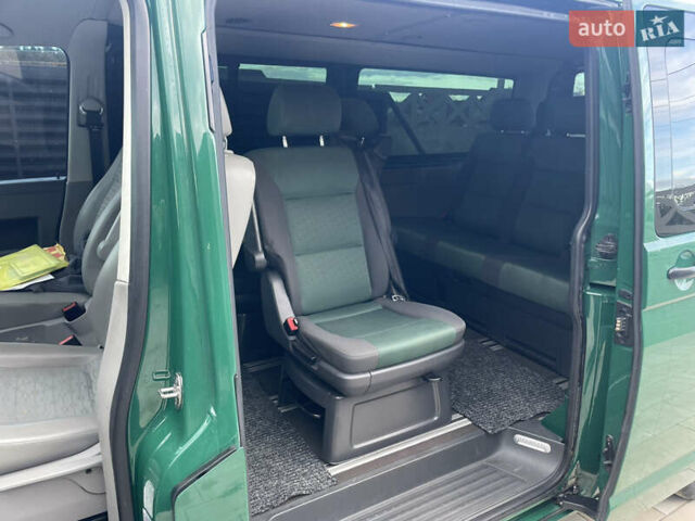 Зеленый Фольксваген Мультиван, объемом двигателя 1.98 л и пробегом 334 тыс. км за 14700 $, фото 8 на Automoto.ua
