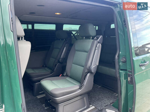 Зеленый Фольксваген Мультиван, объемом двигателя 1.98 л и пробегом 334 тыс. км за 14700 $, фото 7 на Automoto.ua