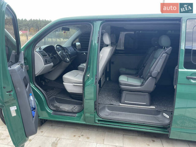 Зеленый Фольксваген Мультиван, объемом двигателя 1.98 л и пробегом 334 тыс. км за 14700 $, фото 9 на Automoto.ua